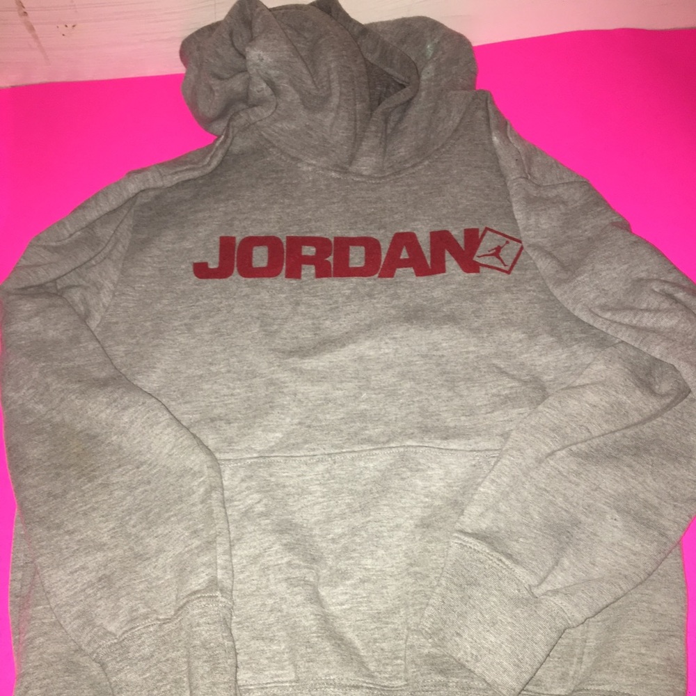 Jordan grey hoodie (kids)